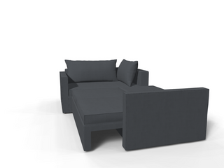 Coltar extensibil Kehlani colt park cu cotiera, la comanda, 100+ culori – 360°