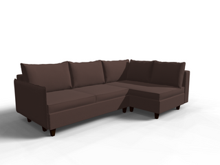 Coltar extensibil Kendall park 3 fara insula, la comanda, 100+ culori, cu picioare