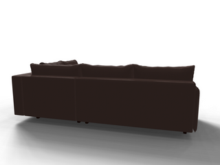 Coltar extensibil Kendall park 3 fara insula, la comanda, 100+ culori, cu picioare