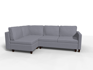 Coltar extensibil Kennedi park 3 fara insula, la comanda, 100+ culori, cu picioare