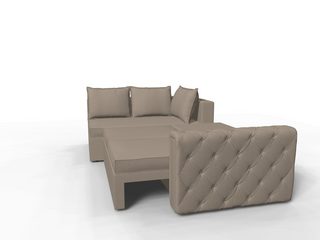 Coltar extensibil Lexi park 3 fara insula, la comanda, 100+ culori – 360°