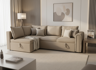 Coltar extensibil Lexi park 3 fara insula, la comanda, 100+ culori