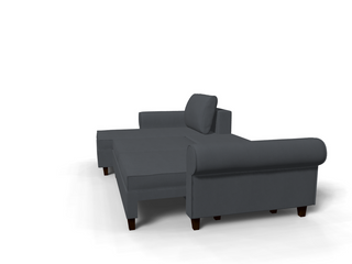 Coltar extensibil Lila park 2, la comanda, 100+ culori, cu picioare – 360°