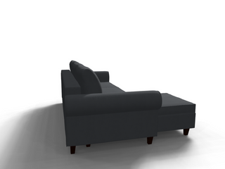 Coltar extensibil Lila park 2, la comanda, 100+ culori, cu picioare