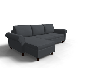 Coltar extensibil Lila park 2, la comanda, 100+ culori, cu picioare