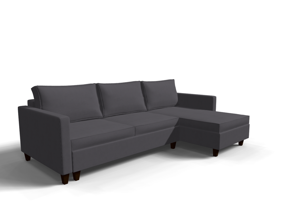 Coltar extensibil Luna park 2, la comanda, 100+ culori, cu picioare