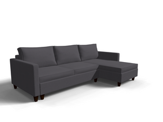 Coltar extensibil Luna park 2, la comanda, 100+ culori, cu picioare