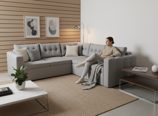 Coltar extensibil Mabel colt park cu cotiera, la comanda, 100+ culori