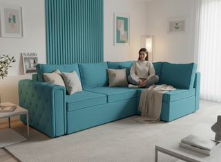 Coltar extensibil Makayla park 3 fara insula, la comanda, 100+ culori