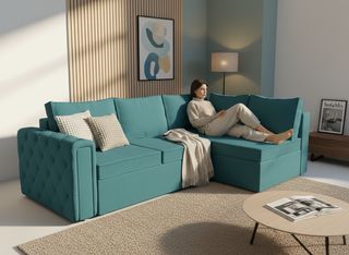 Coltar extensibil Makayla park 3 fara insula, la comanda, 100+ culori