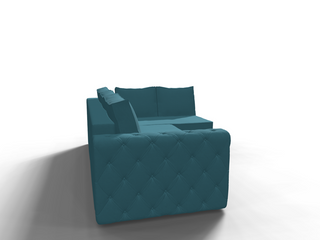 Coltar extensibil Makayla park 3 fara insula, la comanda, 100+ culori