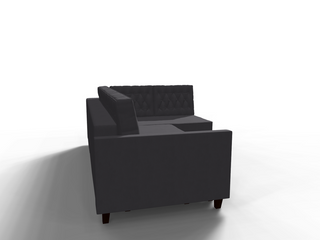 Coltar extensibil Malani park 3 fara insula, la comanda, 100+ culori, cu picioare