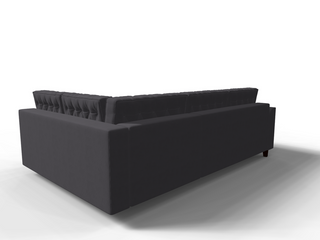 Coltar extensibil Malani park 3 fara insula, la comanda, 100+ culori, cu picioare