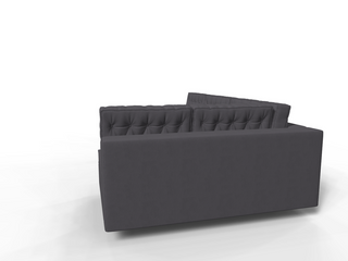 Coltar extensibil Malani park 3 fara insula, la comanda, 100+ culori, cu picioare