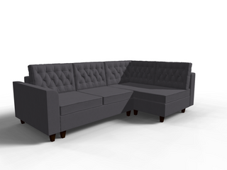 Coltar extensibil Malani park 3 fara insula, la comanda, 100+ culori, cu picioare