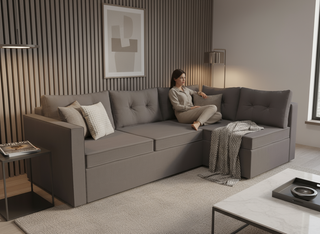 Coltar extensibil Margaret park 3 fara insula, la comanda, 100+ culori