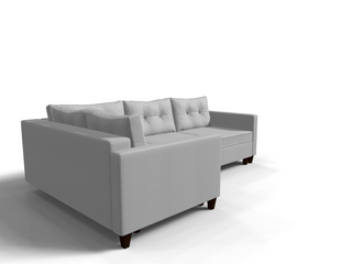 Coltar extensibil Mia colt park cu cotiera, la comanda, 100+ culori, cu picioare