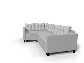 Coltar extensibil Mia colt park cu cotiera, la comanda, 100+ culori, cu picioare