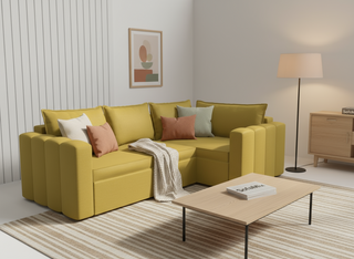 Coltar extensibil Miriam colt park cu cotiera, la comanda, 100+ culori