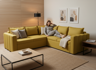 Coltar extensibil Miriam colt park cu cotiera, la comanda, 100+ culori