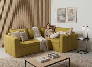 Coltar extensibil Miriam colt park cu cotiera, la comanda, 100+ culori