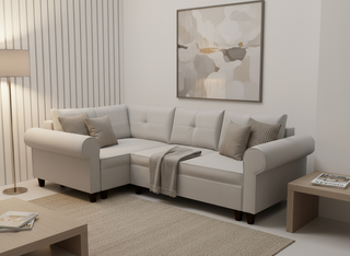 Coltar extensibil Molly colt park cu cotiera, la comanda, 100+ culori, cu picioare