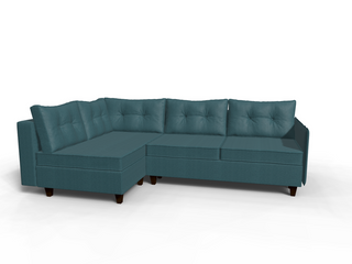 Coltar extensibil Morgan park 3 fara insula, la comanda, 100+ culori, cu picioare