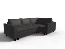 Coltar extensibil Nina colt park cu cotiera, la comanda, 100+ culori, cu picioare