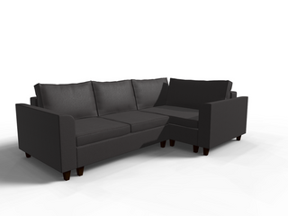 Coltar extensibil Nina colt park cu cotiera, la comanda, 100+ culori, cu picioare