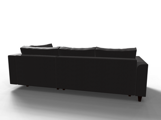 Coltar extensibil Nina colt park cu cotiera, la comanda, 100+ culori, cu picioare