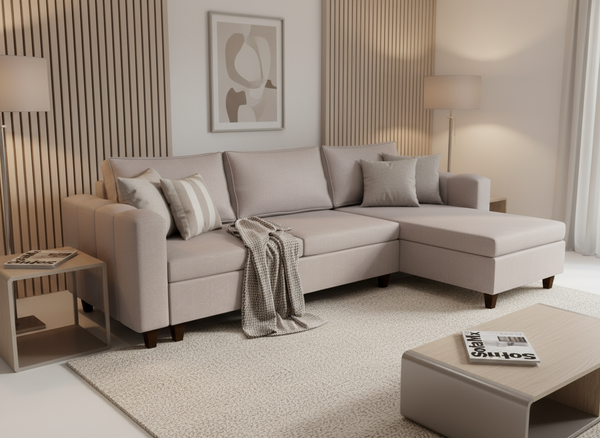 Coltar extensibil Noelle park 2, la comanda, 100+ culori, cu picioare