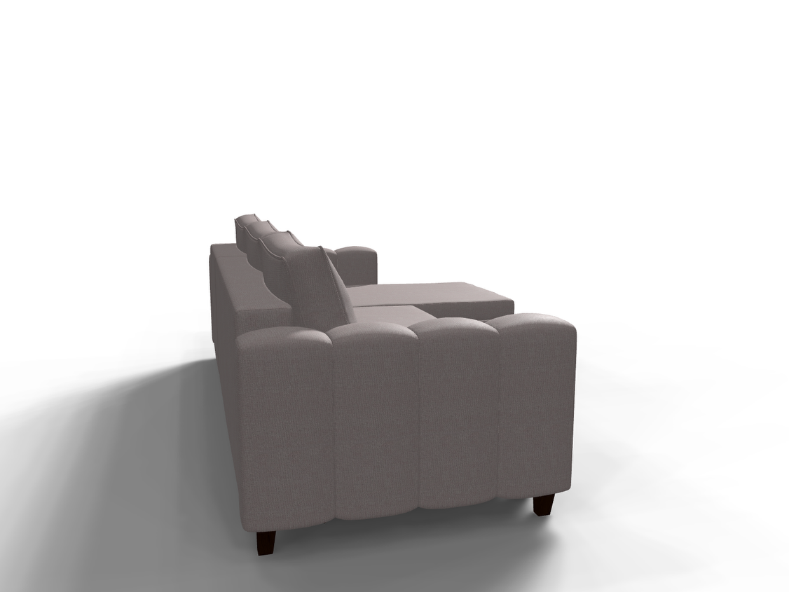 Coltar extensibil Noelle park 2, la comanda, 100+ culori, cu picioare