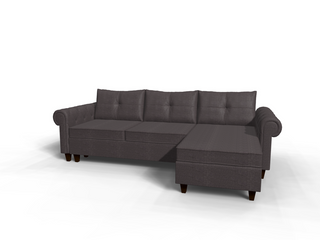 Coltar extensibil Oaklyn park 2, la comanda, 100+ culori, cu picioare