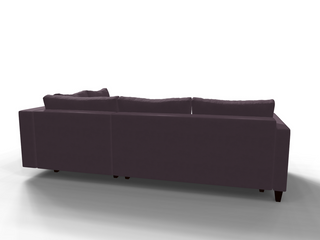 Coltar extensibil Olive park 3 fara insula, la comanda, 100+ culori, cu picioare