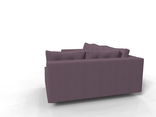 Coltar extensibil Olive park 3 fara insula, la comanda, 100+ culori, cu picioare