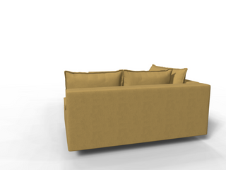 Coltar extensibil Payton park 3 fara insula, la comanda, 100+ culori, cu picioare – 360°