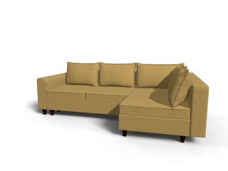 Coltar extensibil Payton park 3 fara insula, la comanda, 100+ culori, cu picioare