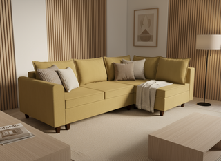 Coltar extensibil Payton park 3 fara insula, la comanda, 100+ culori, cu picioare