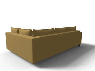 Coltar extensibil Payton park 3 fara insula, la comanda, 100+ culori, cu picioare