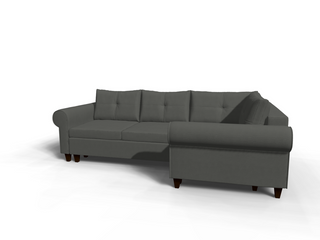 Coltar extensibil Peyton colt park cu cotiera, la comanda, 100+ culori, cu picioare