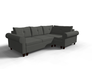 Coltar extensibil Peyton colt park cu cotiera, la comanda, 100+ culori, cu picioare