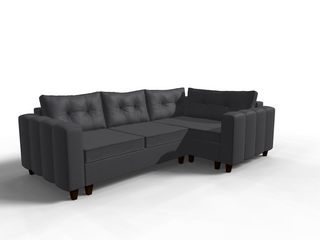 Coltar extensibil Presley colt park cu cotiera, la comanda, 100+ culori, cu picioare