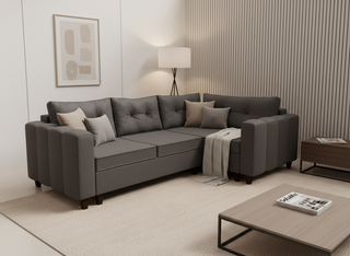 Coltar extensibil Presley colt park cu cotiera, la comanda, 100+ culori, cu picioare