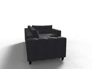 Coltar extensibil Presley colt park cu cotiera, la comanda, 100+ culori, cu picioare