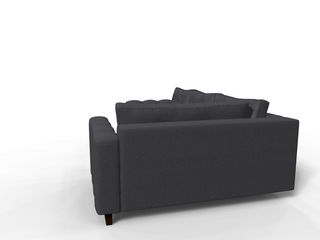 Coltar extensibil Presley colt park cu cotiera, la comanda, 100+ culori, cu picioare