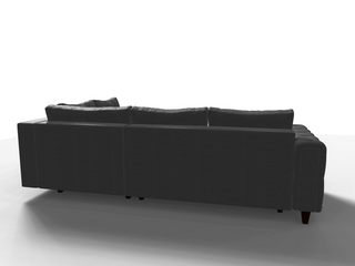 Coltar extensibil Reyna park 3 fara insula, la comanda, 100+ culori, cu picioare