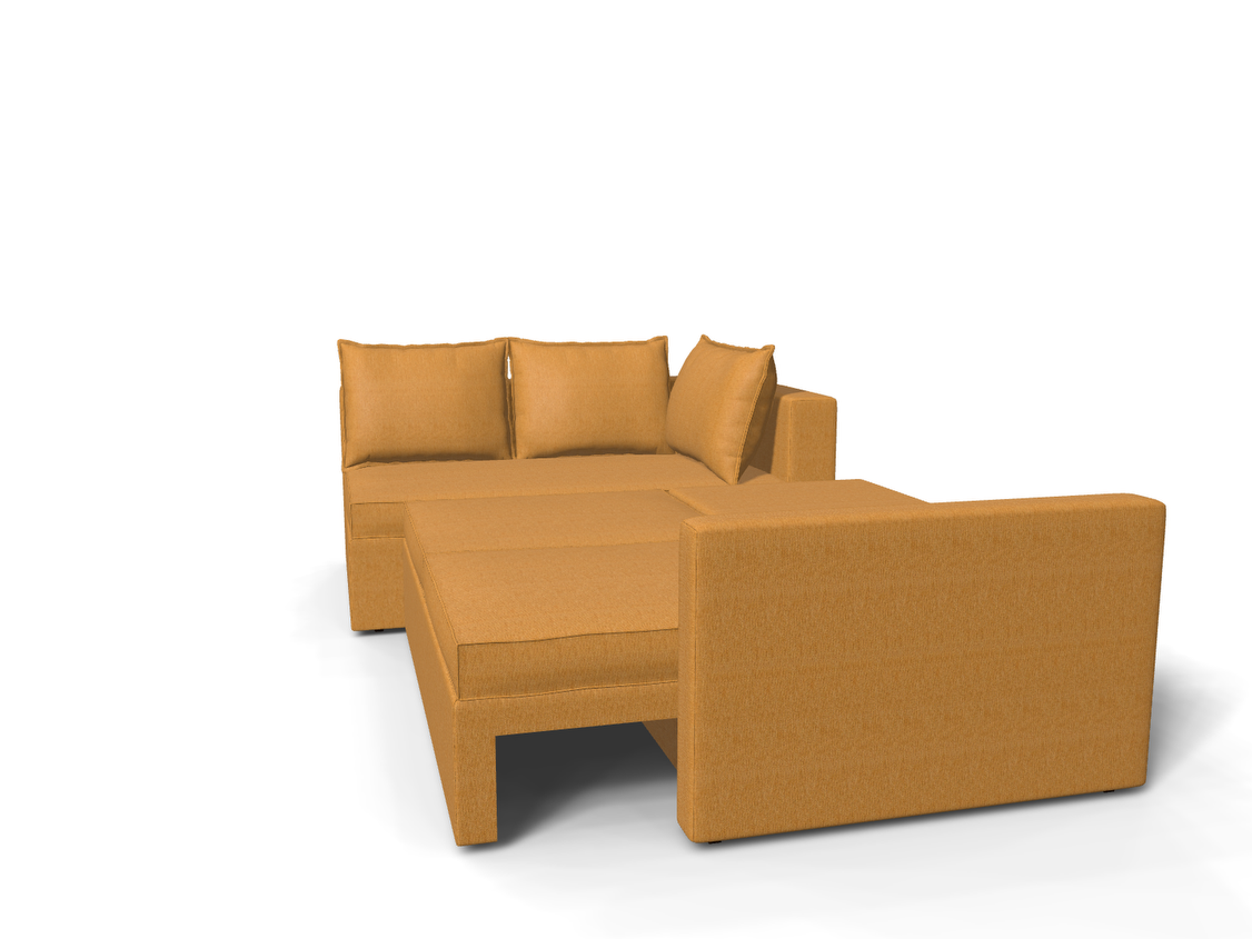 Coltar extensibil Riley park 3 fara insula, la comanda, 100+ culori – 360°