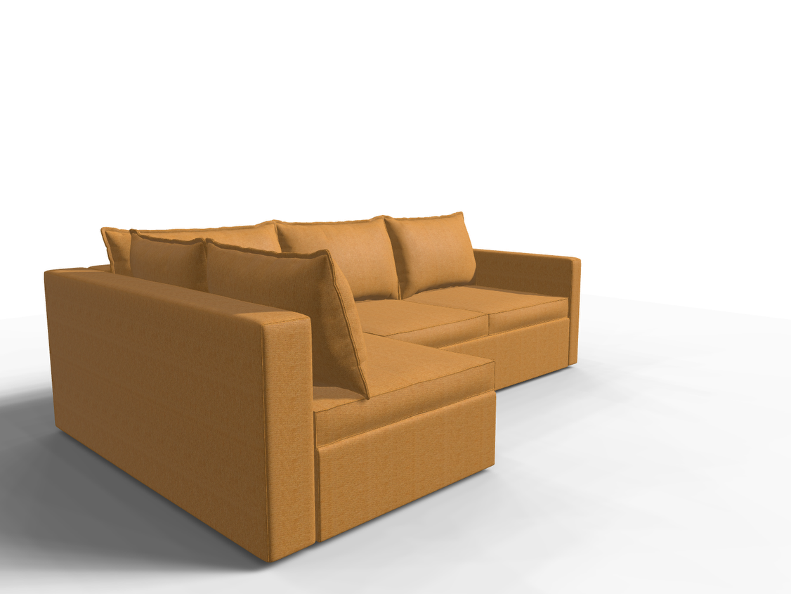 Coltar extensibil Riley park 3 fara insula, la comanda, 100+ culori