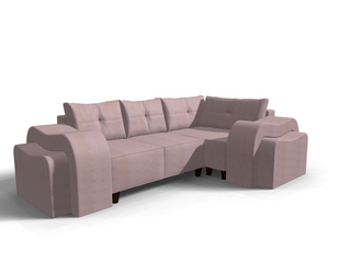 Coltar extensibil Rosa colt park cu cotiera, la comanda, 100+ culori, cu picioare