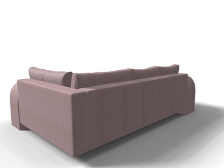 Coltar extensibil Rosa colt park cu cotiera, la comanda, 100+ culori, cu picioare